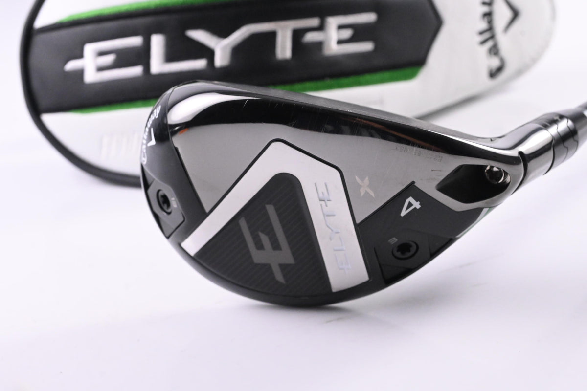 Callaway Elyte X #4 Hybrid / 21 Degree / Regular Flex Denali Charcoal 60 Shaft
