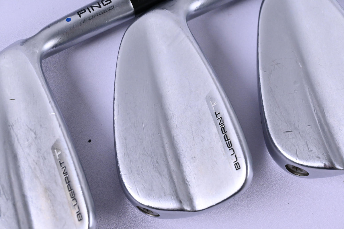 Ping Blueprint T Irons / 5-9i / Blue Dot / Stiff Flex KBS Tour 120 Shafts
