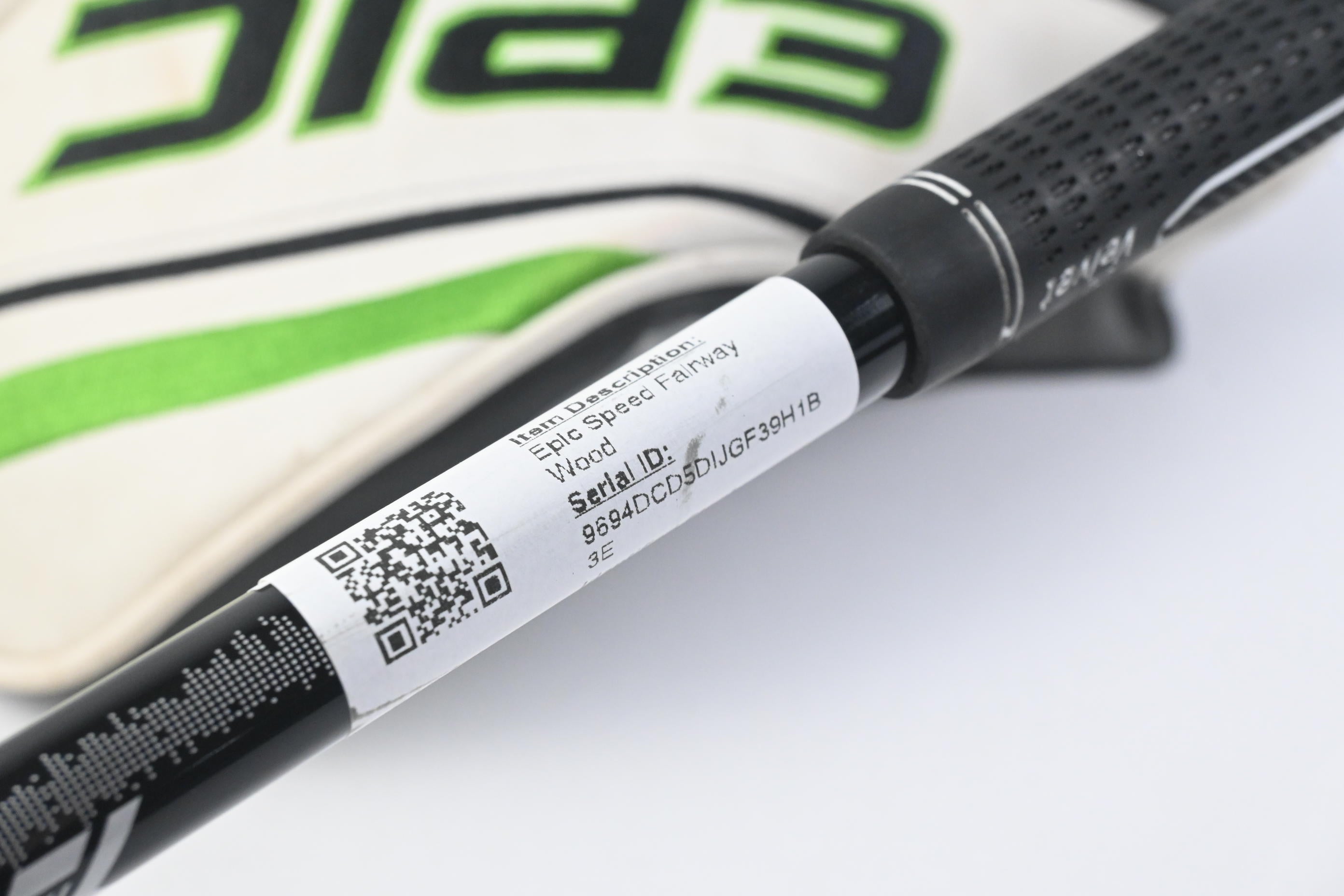 Callaway Epic Speed #3 Wood / 15 Degree / Regular Flex MMT Black 70 Shaft