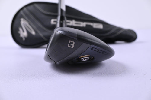 Left Hand Cobra King Tec 2021 #3 Hybrid / 19 Degree / Stiff Flex MMT 80 Shaft