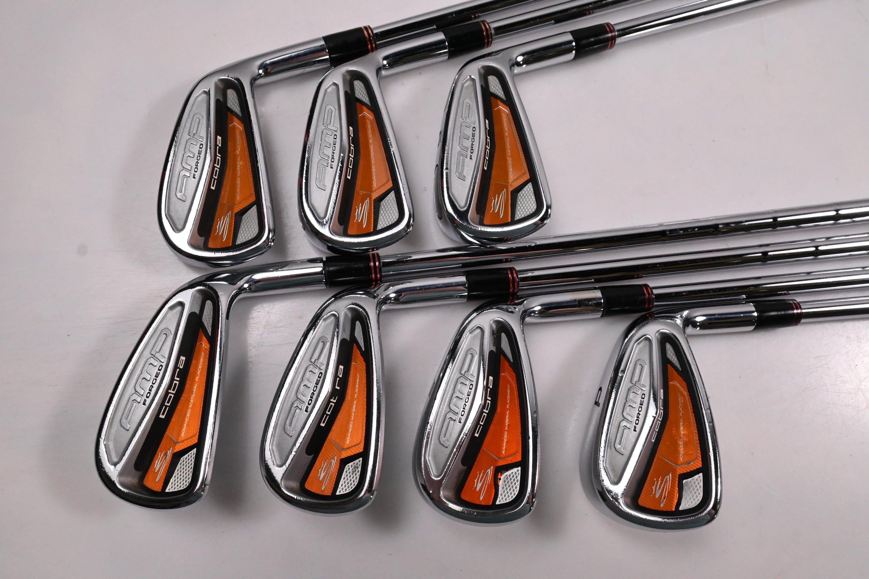 Cobra AMP Forged Irons / 4-PW / Regular Flex KBS Tour Shafts