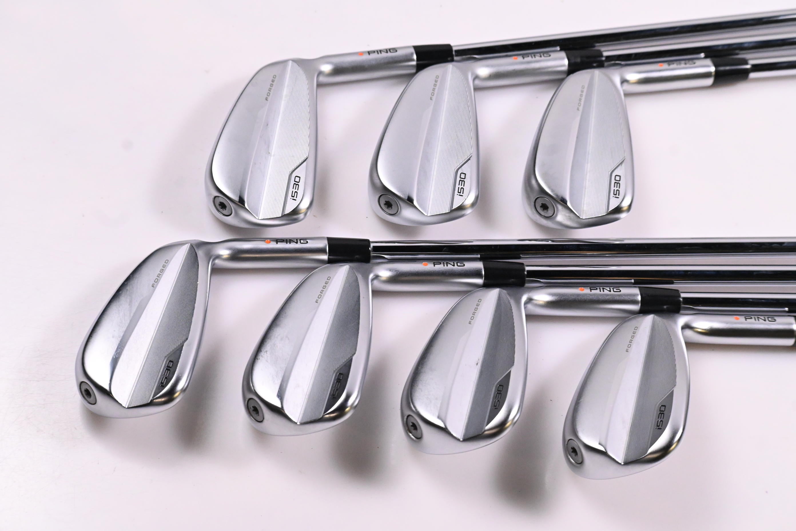 Ping i530 Irons / 5-PW+GW / Orange Dot / Regular Flex N.S.Pro Modus³ Tour 105
