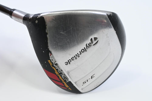 Left Hand Taylormade Burner Superfast #3 Wood / 15 Degree / Regular Flex Matrix
