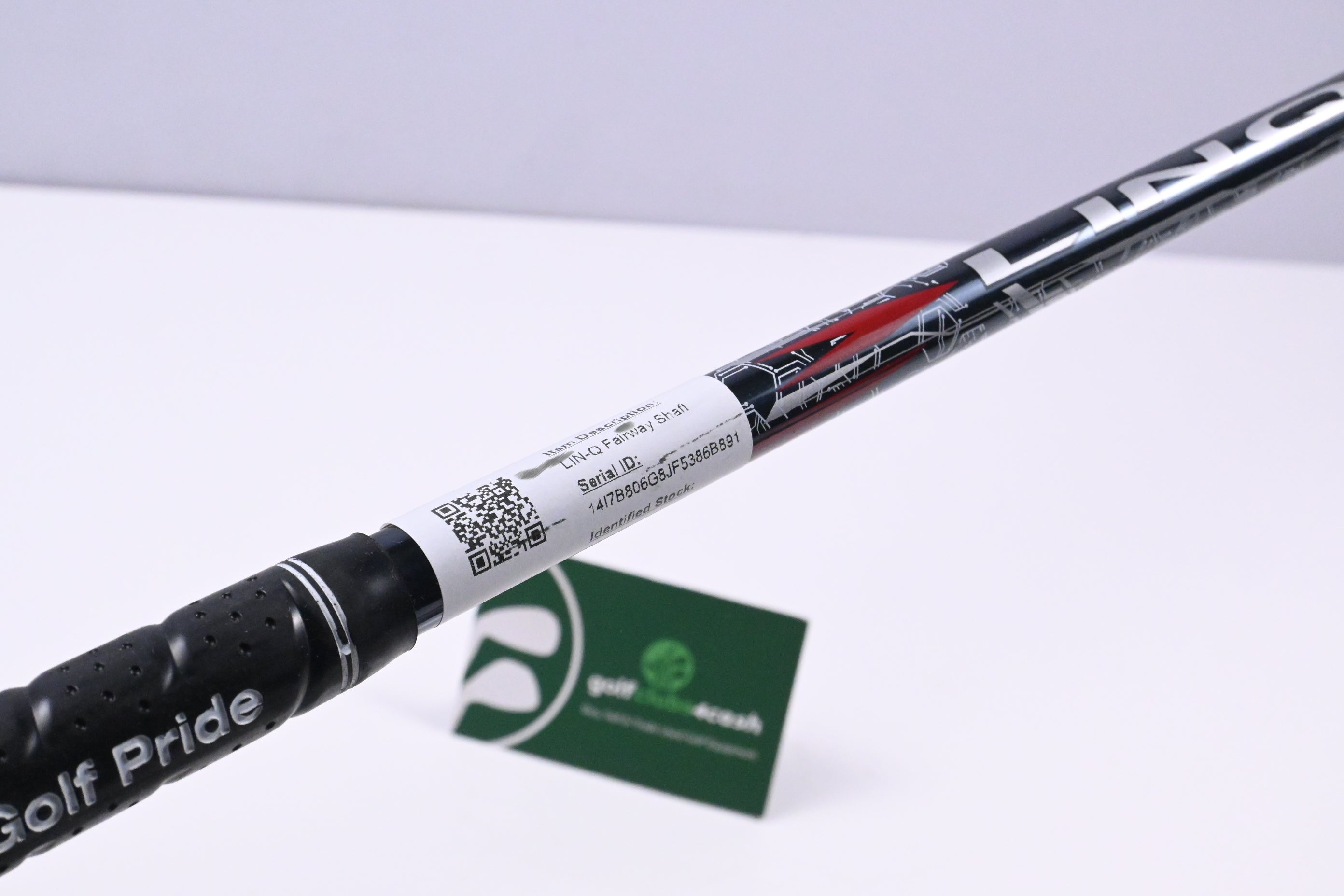 UST Mamiya LIN-Q M40X Red 6 #3 Wood Shaft / Stiff Flex / Wilson