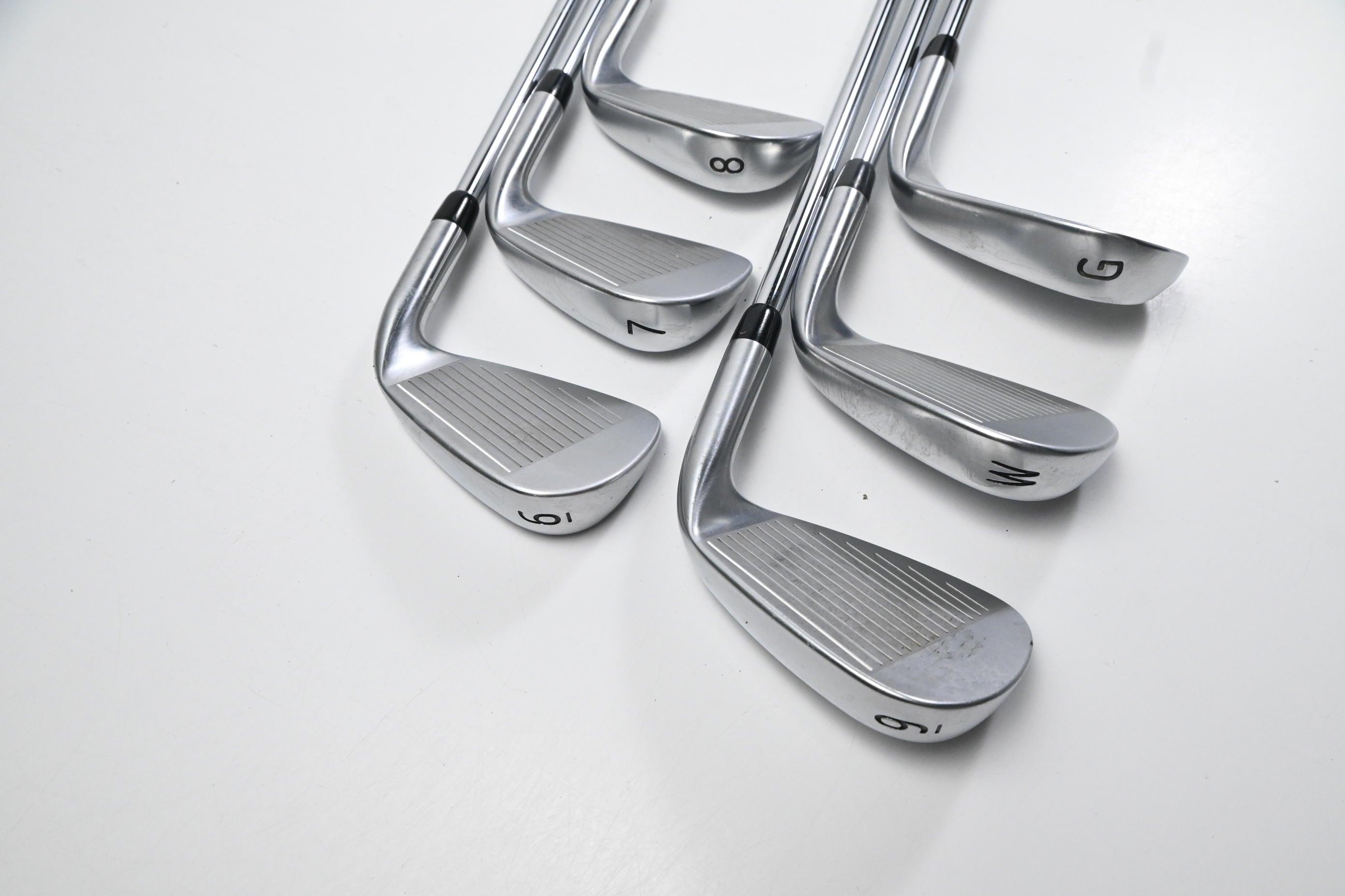 Left Hand PXG 0311 P Gen7 Irons / 6-PW+GW / Stiff Flex Elevate MPH 95 Shafts