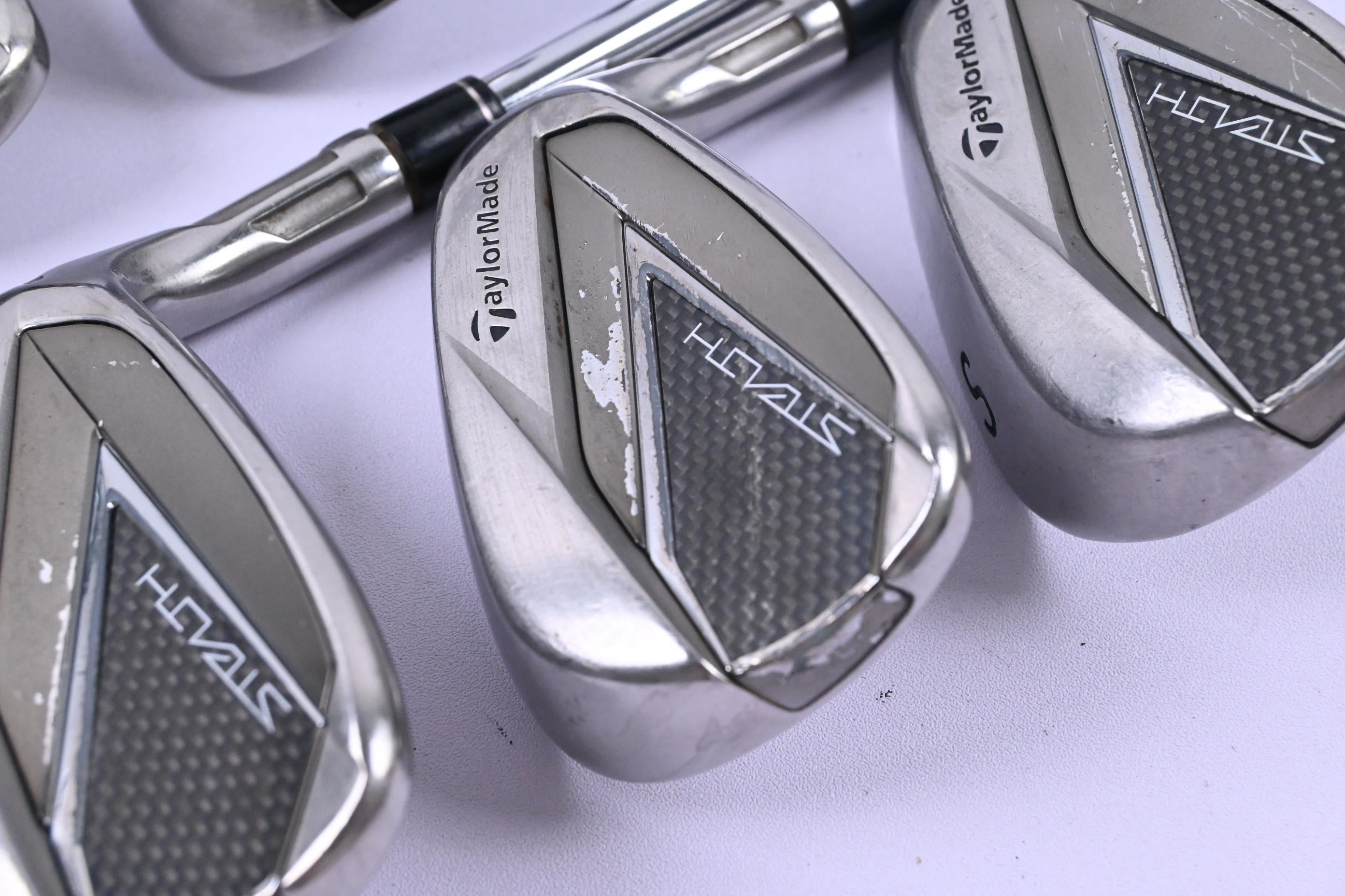 Taylormade Stealth Irons / 6-PW+SW / Stiff Flex KBS Max MT 85 Shafts
