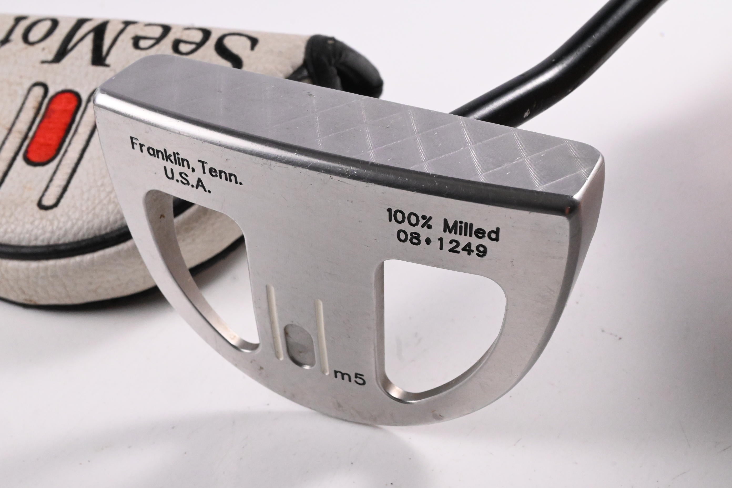 Seemore M5 HTW Offset Platinum Putter / 39 Inch
