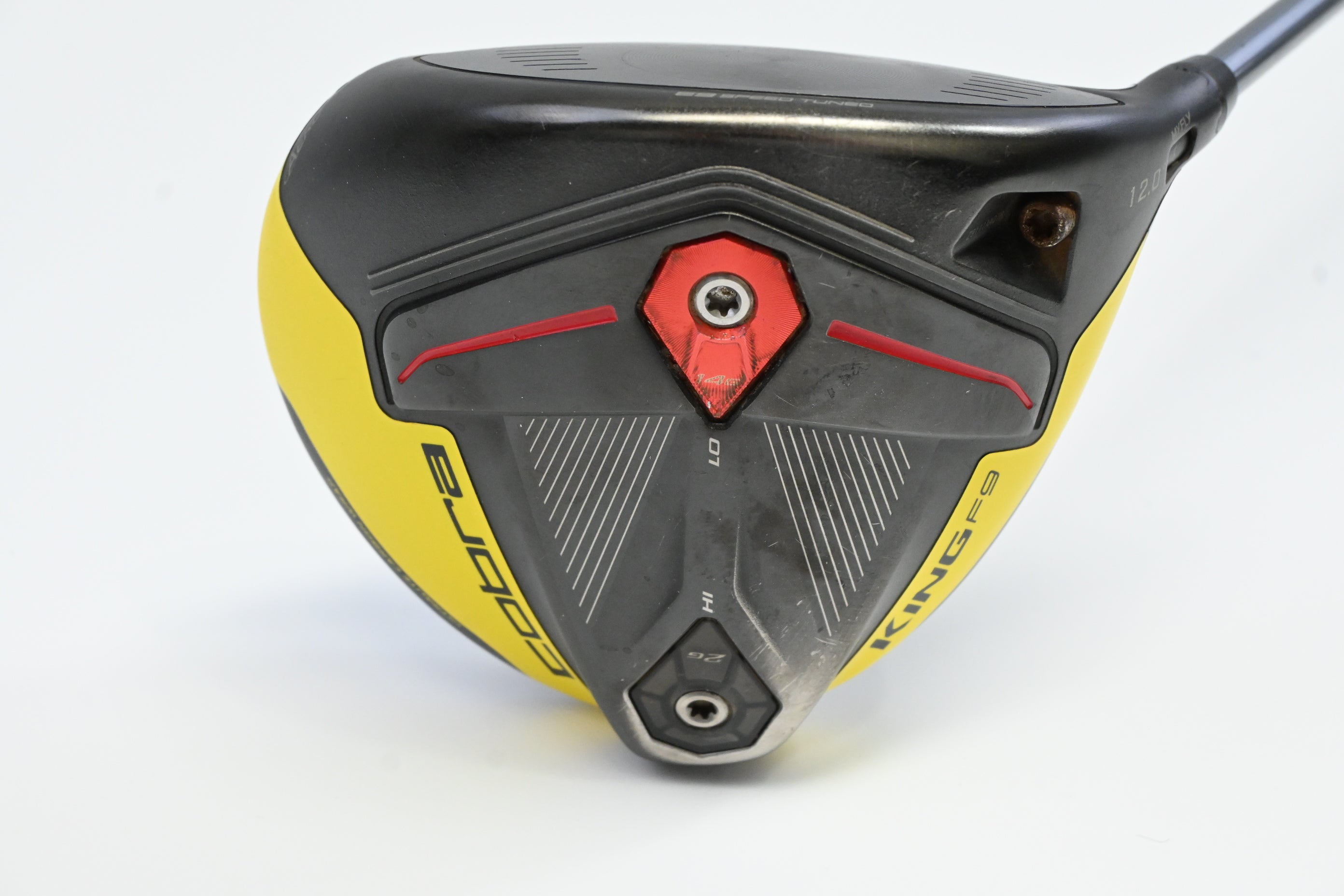 Cobra King F9 Driver / 12 Degree / Regular Flex Matrix Ozik MFS Red Tie 60 Q4