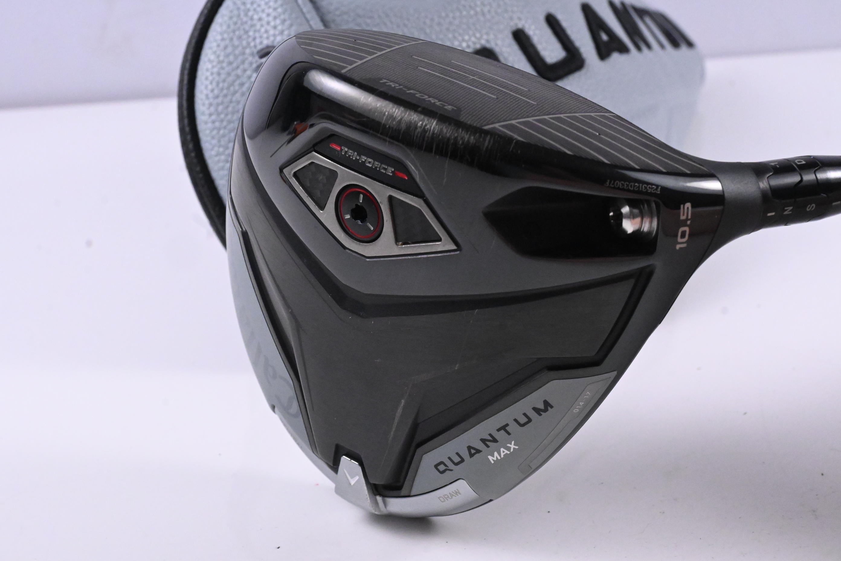 Callaway Quantum Max Driver / 10.5 Degree / Stiff Flex Denali Frost Silver 50