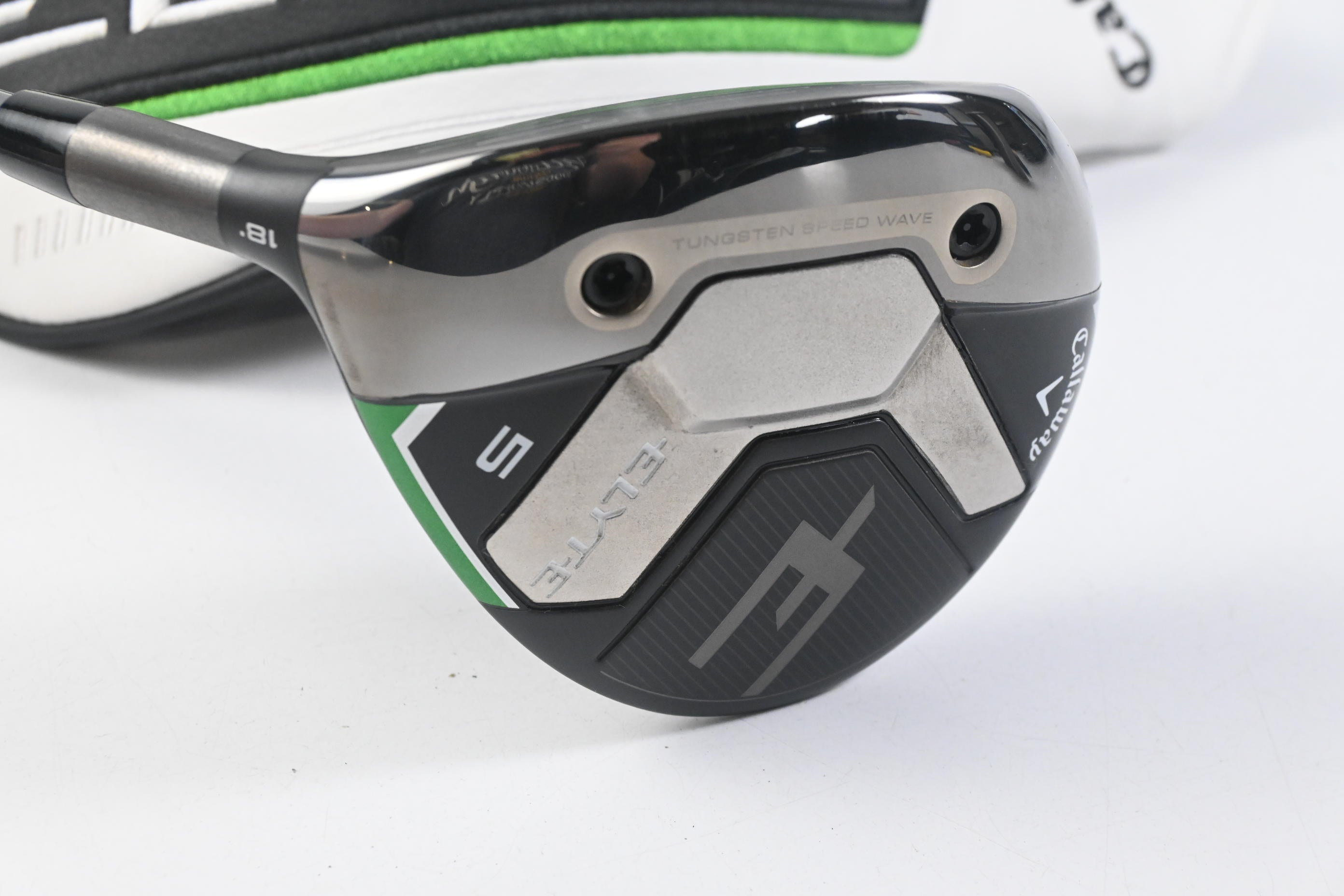 Left Hand Callaway Elyte #5 Wood / 18 Degree / Regular Flex Denali Charcoal 60