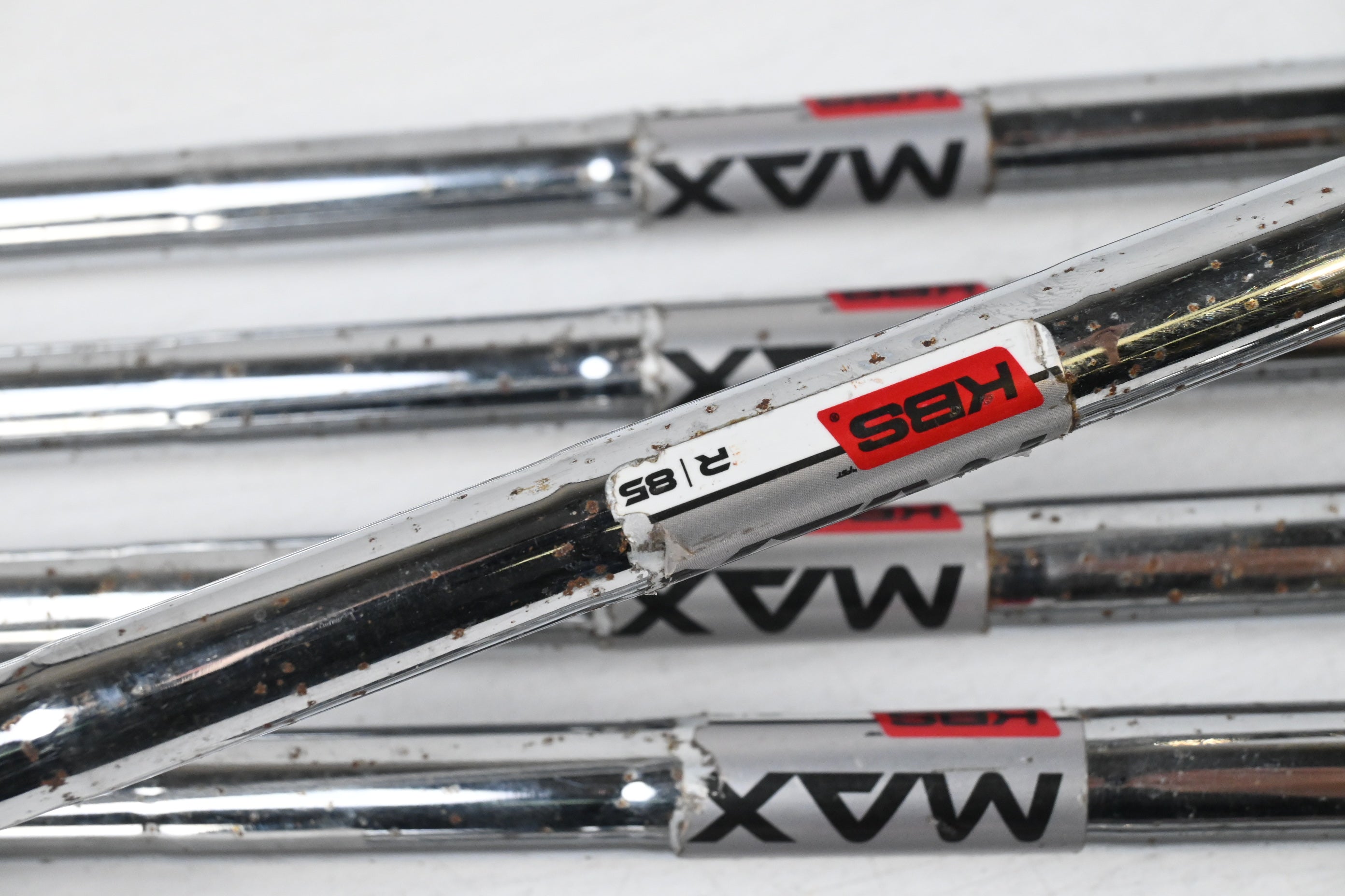 Taylormade M4 Irons / 5-PW / Regular Flex KBS Max 85 Shafts