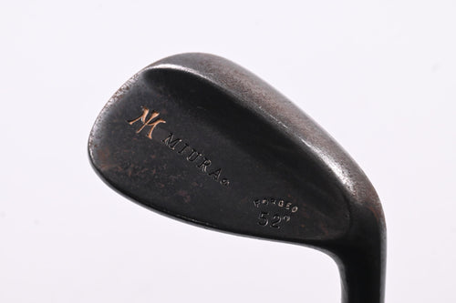 Miura Tour Forged Black Gap Wedge / 52 Degree / Wedge Flex Steel Shaft
