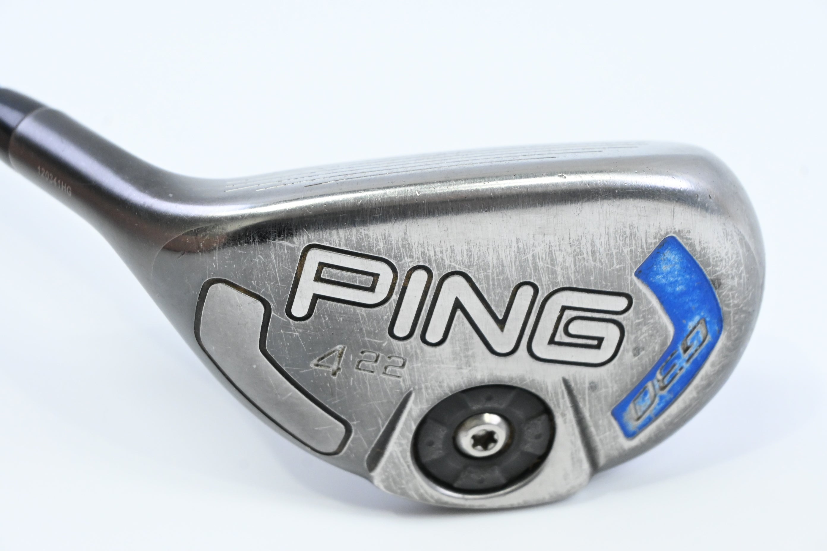 Left Hand Ping G30 #4 Hybrid / 22 Degree / Senior Flex Ping TFC 419 Shaft