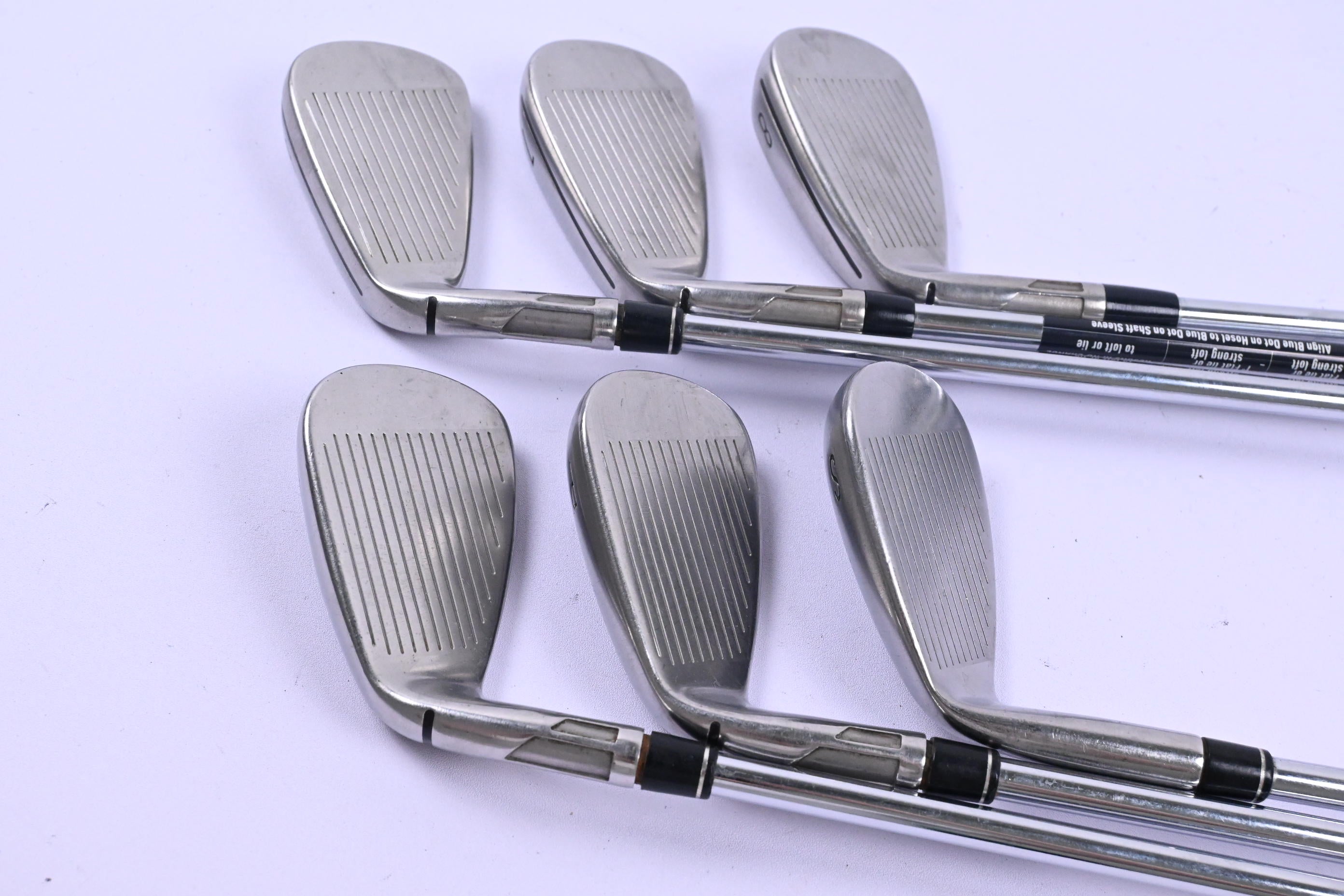 Taylormade Stealth Irons / 6-PW+SW / Stiff Flex KBS Max MT 85 Shafts