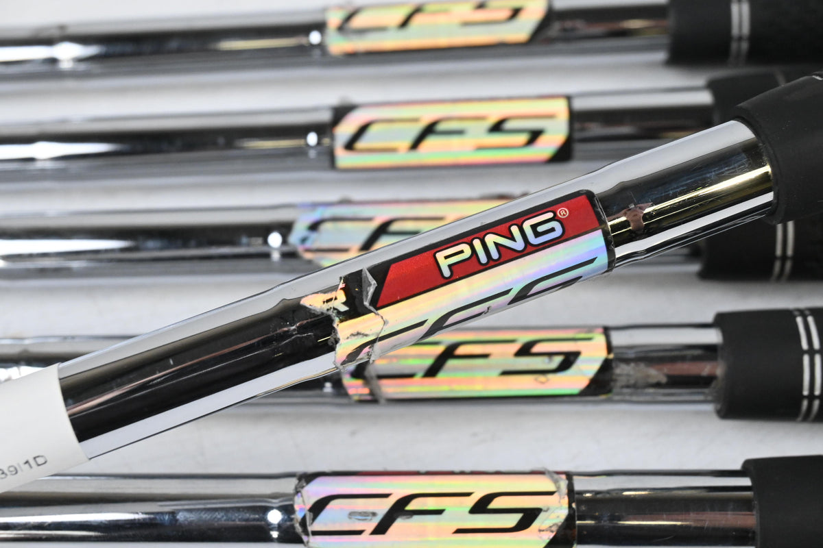 Ping i20 Irons / 5-PW / Yellow Dot / Regular Flex Ping CFS Shafts