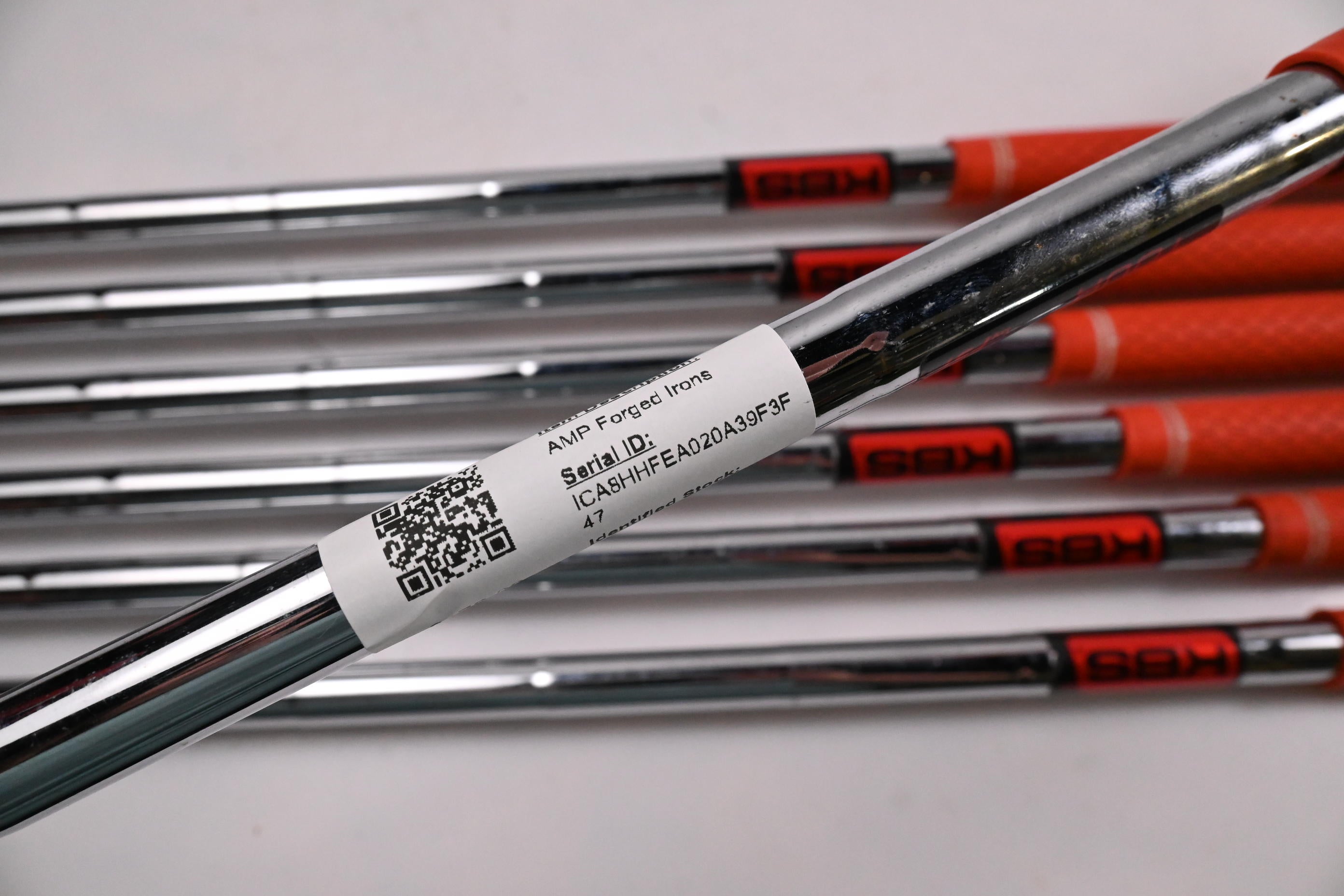 Cobra AMP Forged Irons / 4-PW / Regular Flex KBS Tour Shafts