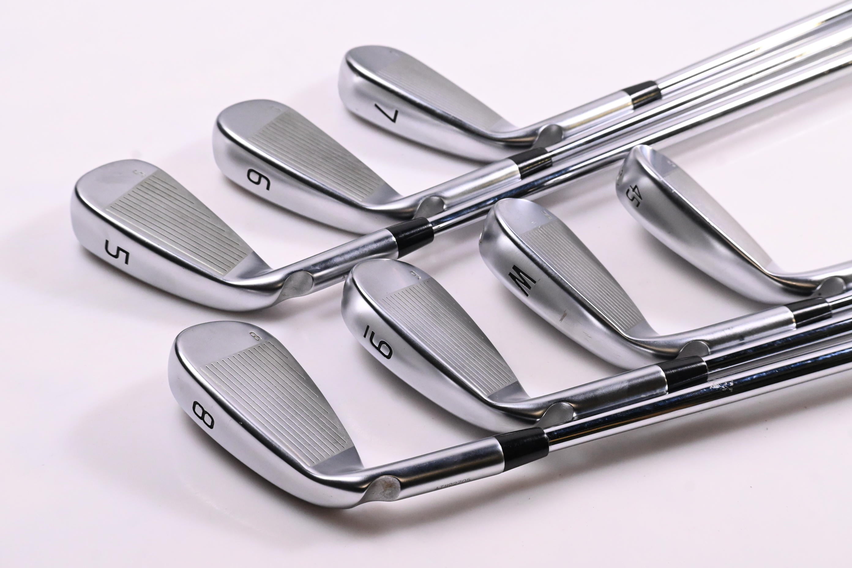 Ping G430 Irons / 5-PW+45° / Black Dot / Stiff Flex Dynamic Gold 105 S300 Shafts
