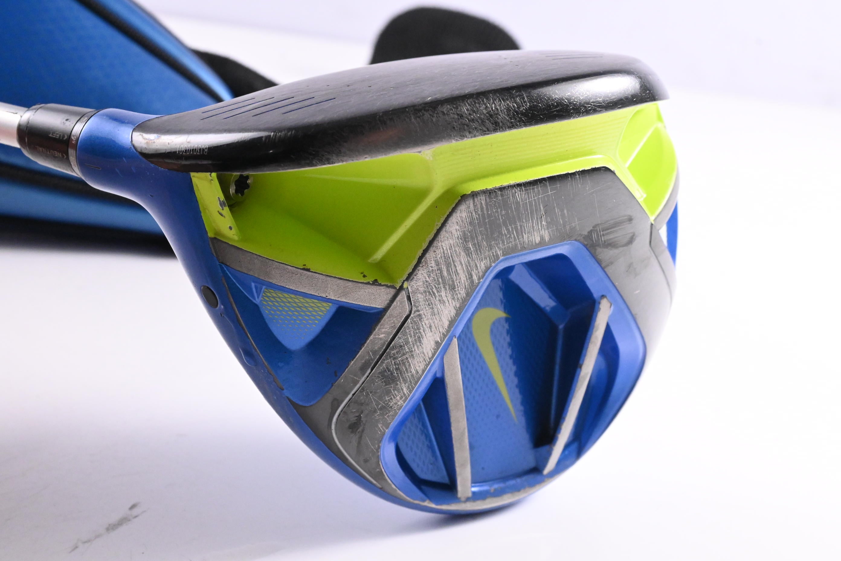 Left Hand Nike Vapor Fly Driver / 8-12 Degree / Stiff Flex Diamana S+ PLUS Blue