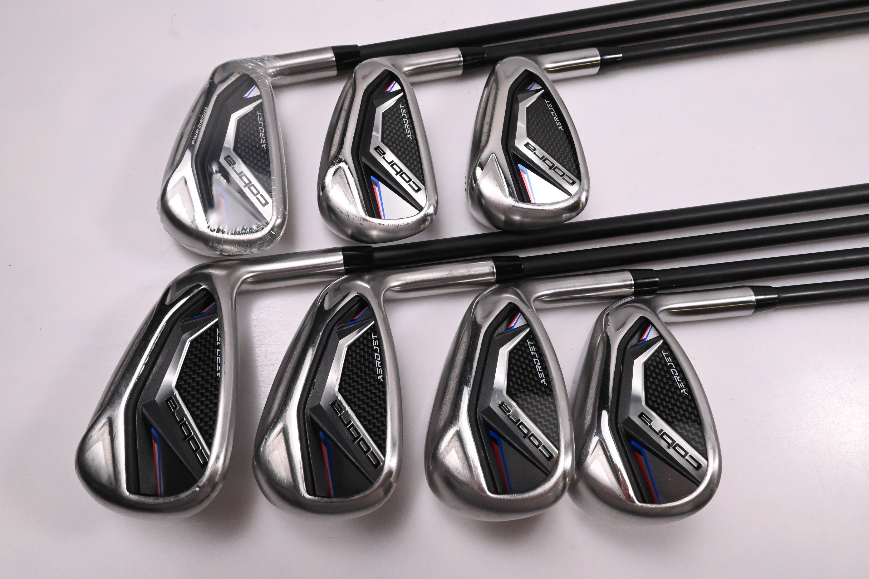 Cobra Aerojet Irons / 6-PW+GW+SW / Regular Flex KBS PGI 75 Shafts