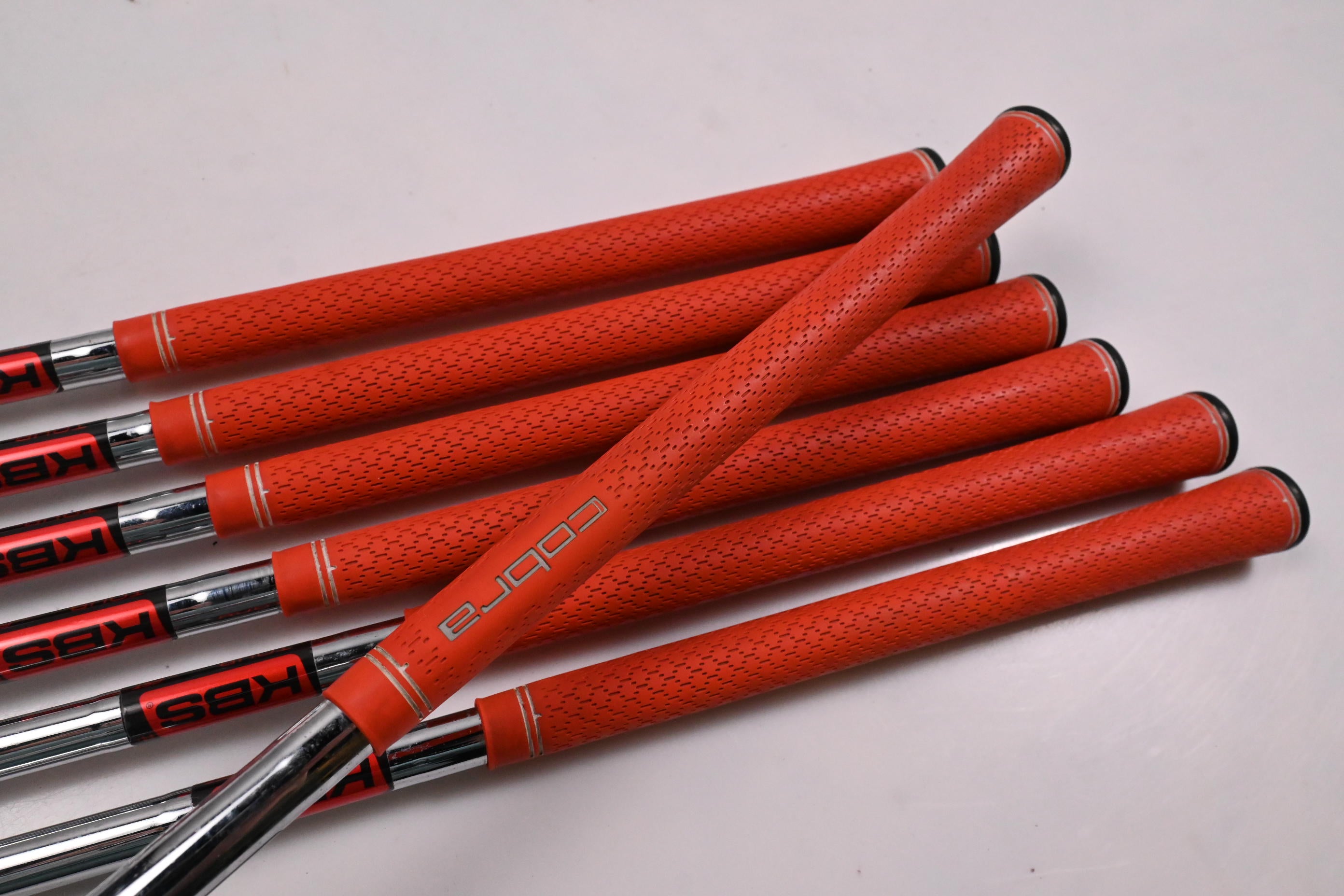 Cobra AMP Forged Irons / 4-PW / Regular Flex KBS Tour Shafts