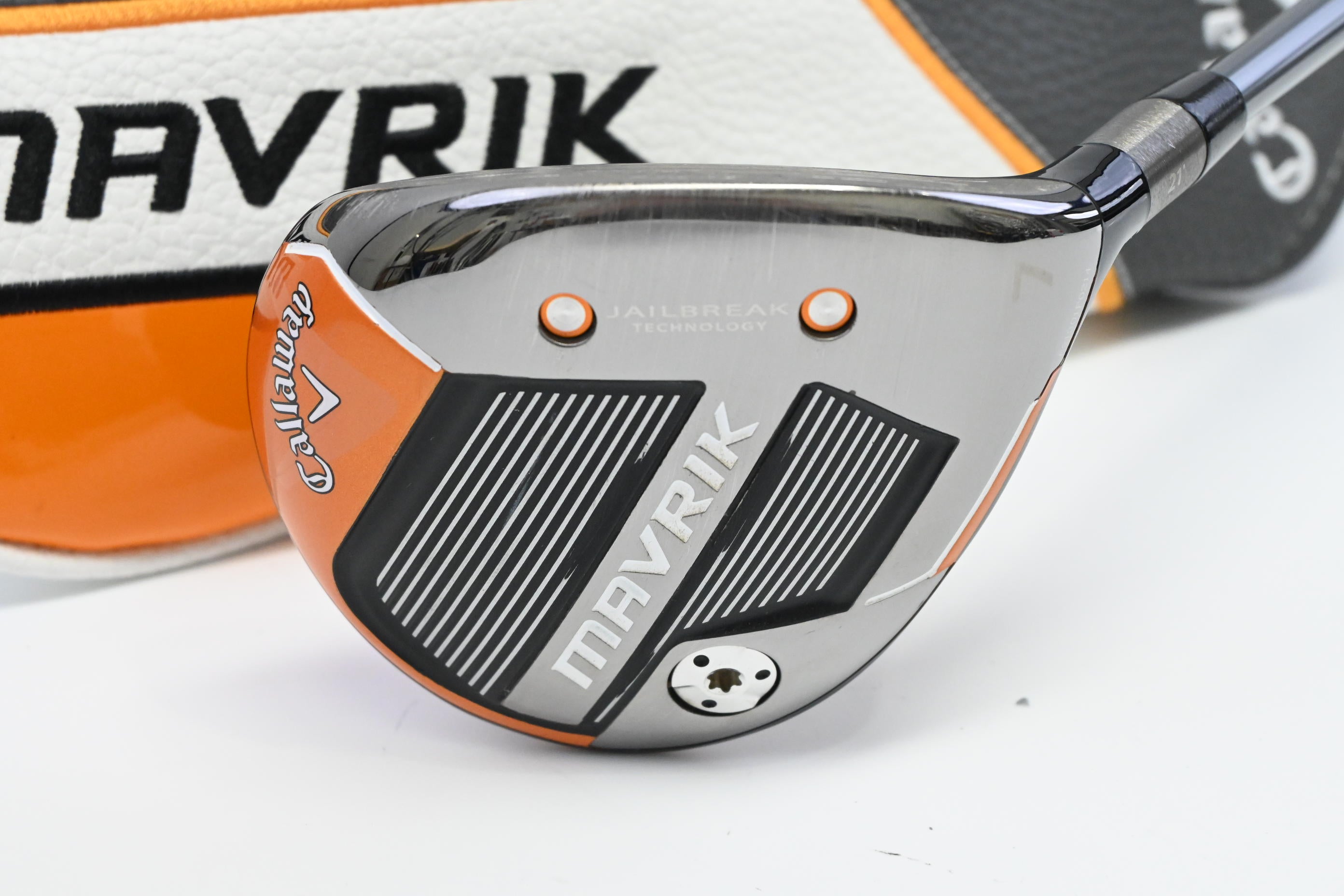 Ladies Callaway Mavrik #7 Wood / 21 Degree / Ladies Flex HZRDUS T800 45 Shaft