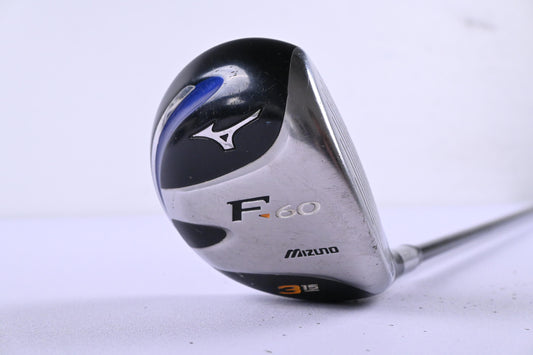 Mizuno F-60 #3 Wood / 15 Degree / Senior Flex Diamana M+ 60 Ltd Shaft
