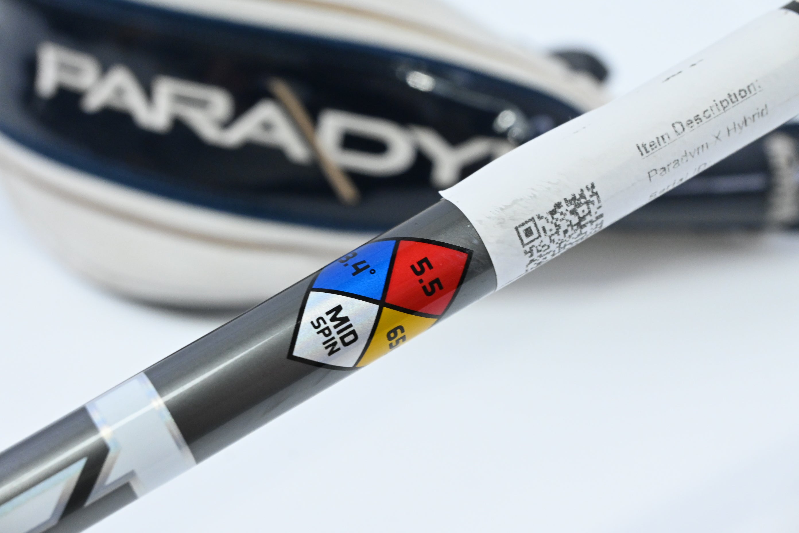 Callaway Paradym X #5 Hybrid / 24 Degree / Regular Flex HZRDUS Gen4 Silver 65