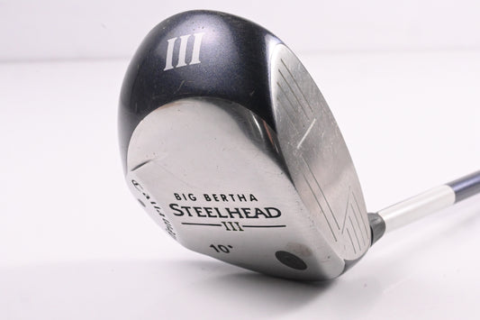 Callaway Steelhead III Driver / 10 Degree / Regular Flex Callaway System III