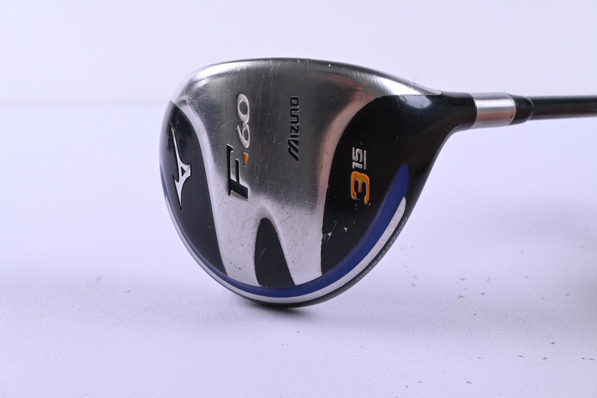 Mizuno F-60 #3 Wood / 15 Degree / Senior Flex Diamana M+ 60 Ltd Shaft