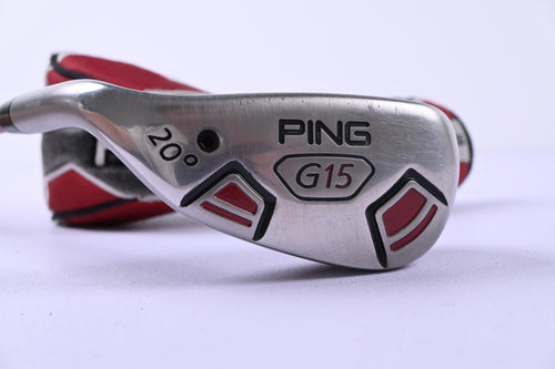 Left Hand Ping G15 #3 Hybrid / 20 Degree / Regular Flex Ping TFC 149 Shaft