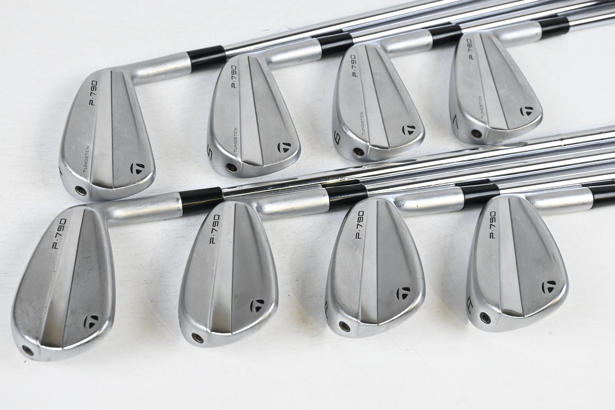 Taylormade P790 2023 Irons / 4-PW+GW / Stiff Flex Dynamic Gold 105 S300 Shafts