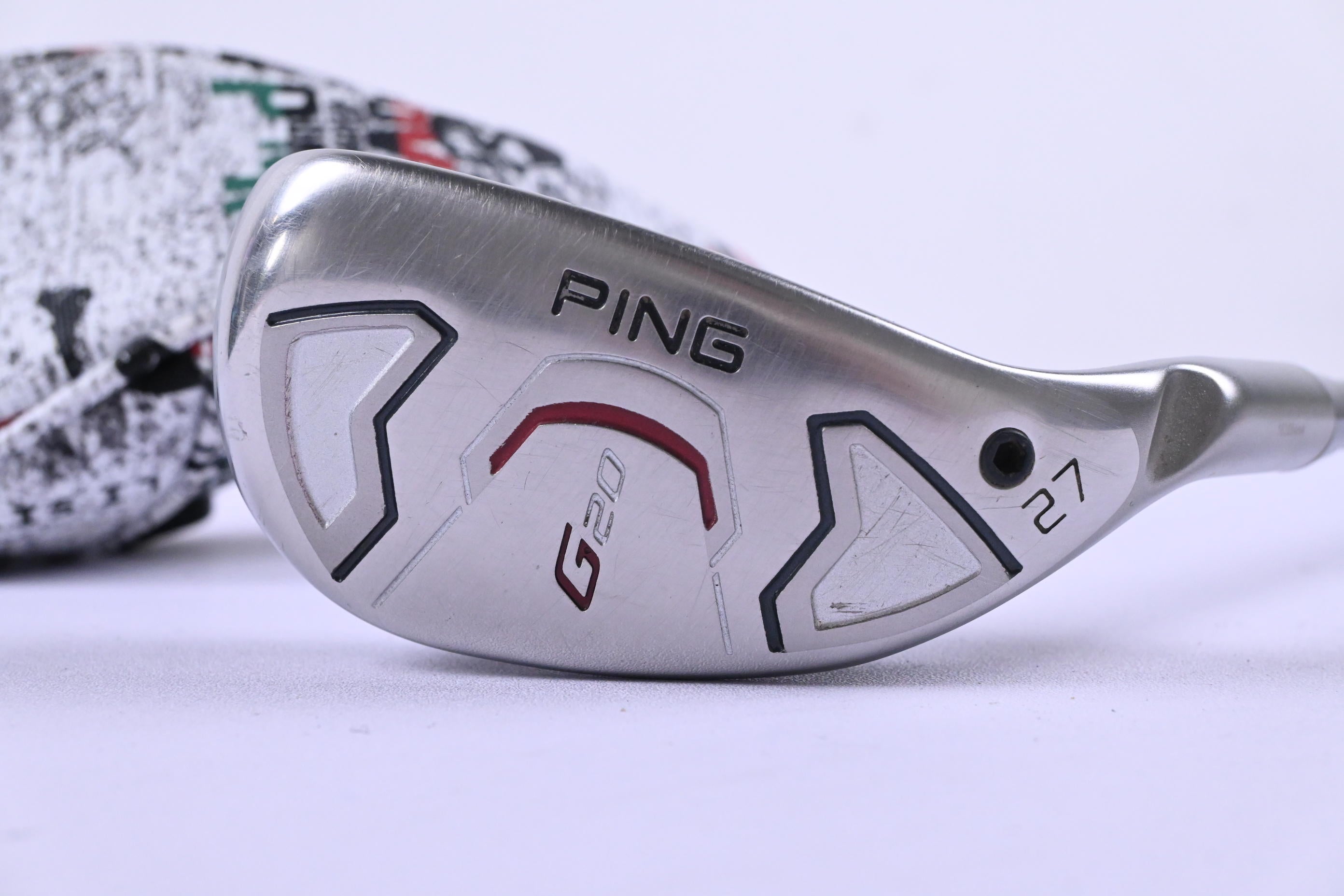 Ping G20 #5 Hybrid / 27 Degree / Stiff Flex Ping TFC 169 Shaft