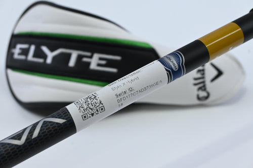 Callaway Elyte X #4 Hybrid / 21 Degree / Senior Flex Vanquish 5 Shaft