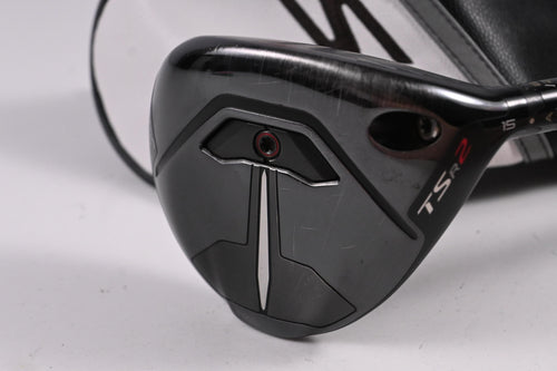 Titleist TSR2 #3 Wood / 15 Degree / Stiff Flex HZRDUS GEN5 Black 70 Shaft