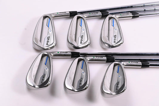 Ping i-Series E1 Irons / 5-PW / Green Dot / Regular Flex Ping CFS Distance Shafts