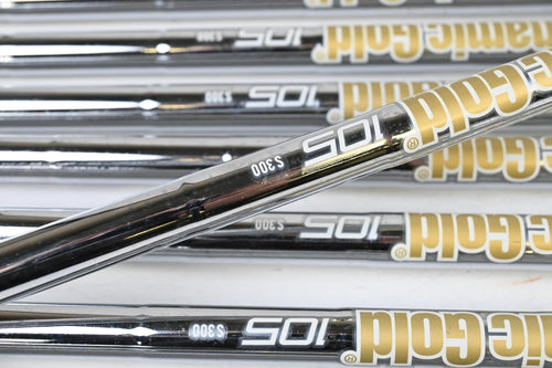 Taylormade P790 2023 Irons / 4-PW+GW / Stiff Flex Dynamic Gold 105 S300 Shafts