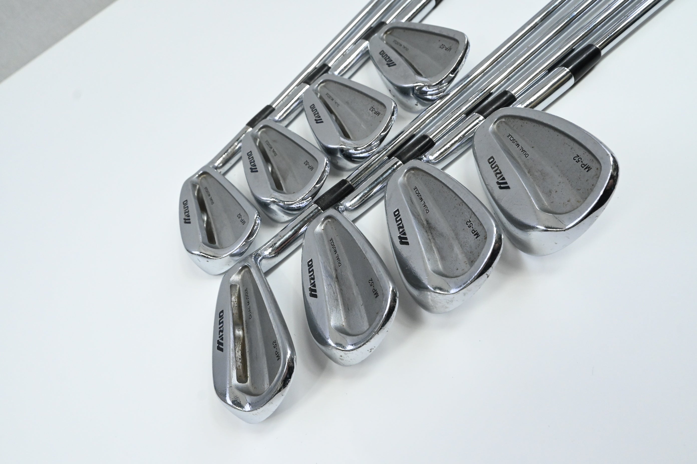 Mizuno MP-52 Irons / 3-PW / Regular Flex Dynamic Gold HL R300 Shafts
