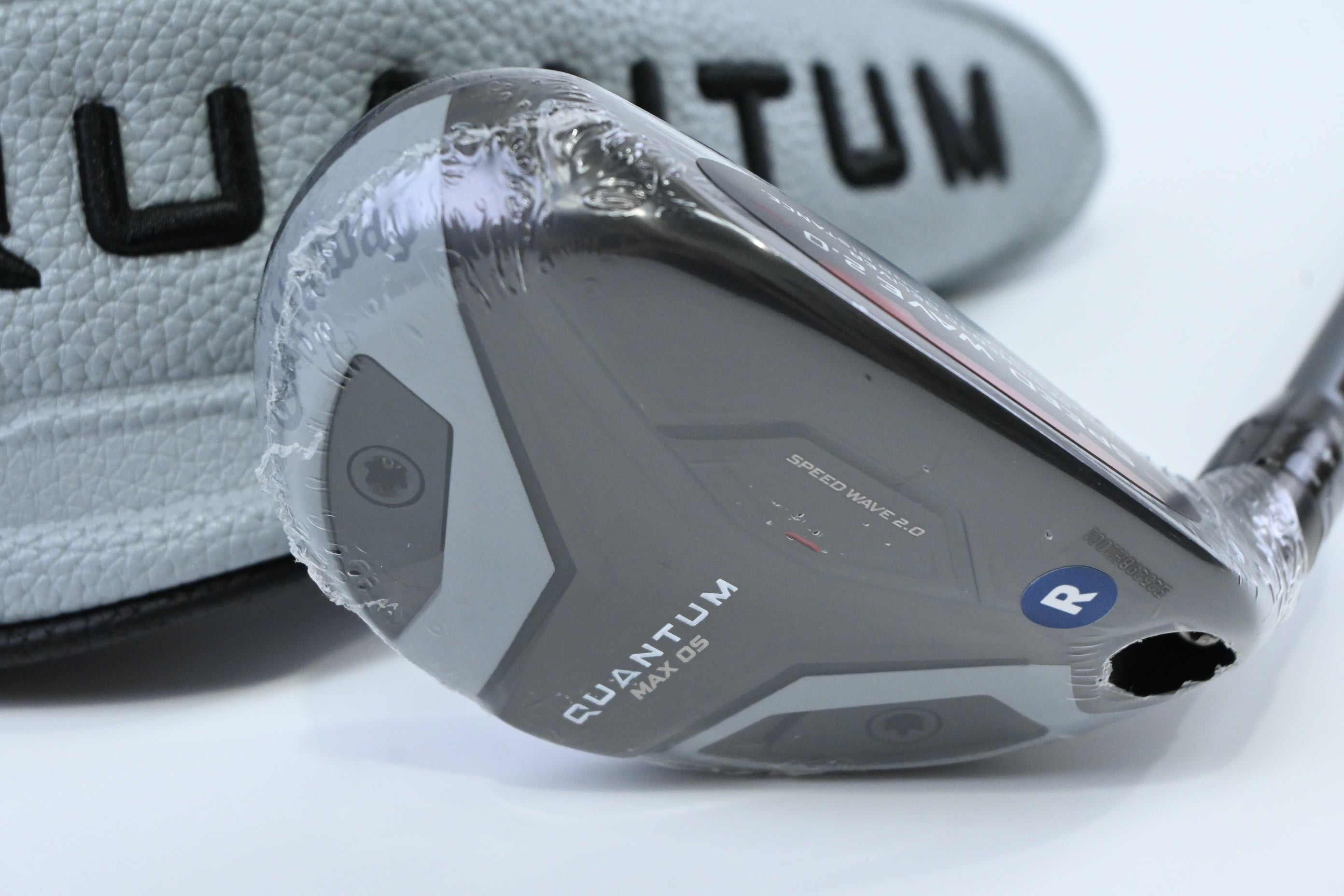 Callaway Quantum Max OS #5 Hybrid / 23 Degree / Regular Flex Denali Frost Silver