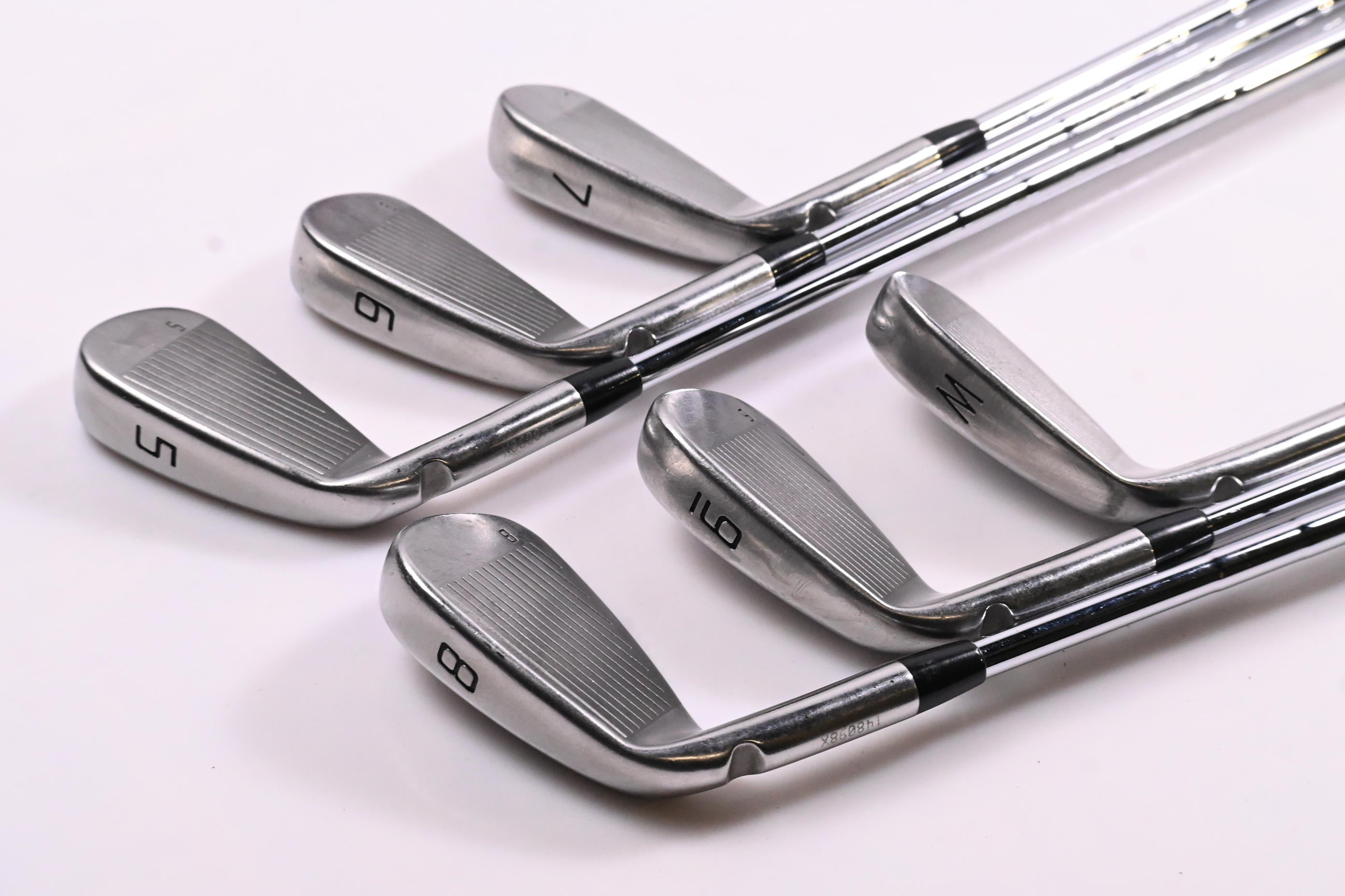 Ping i-Series E1 Irons / 5-PW / Green Dot / Regular Flex Ping CFS Distance Shafts