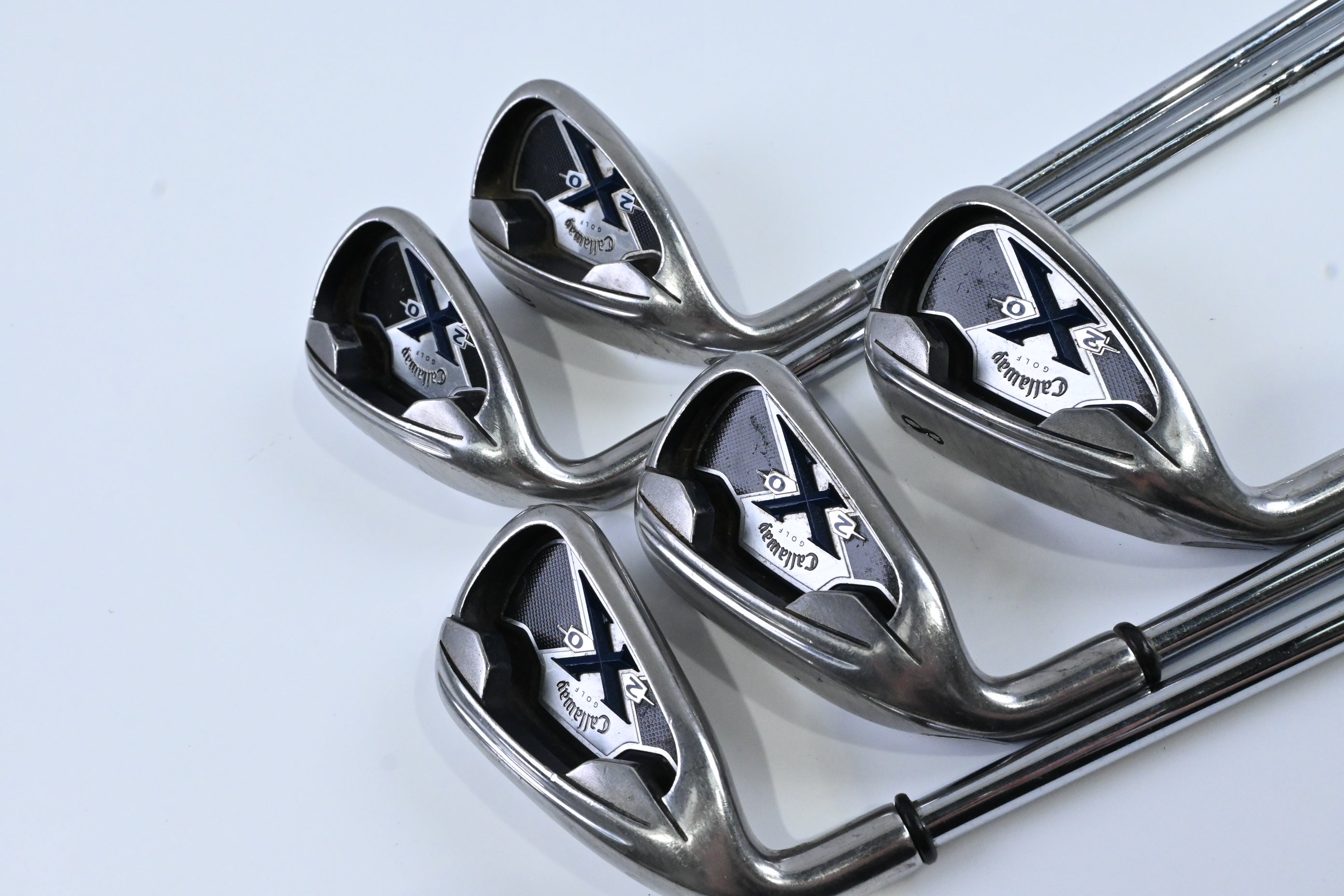 Left Hand Callaway X-20 Irons / 4-PW / Regular Flex Callaway X-20 Shafts