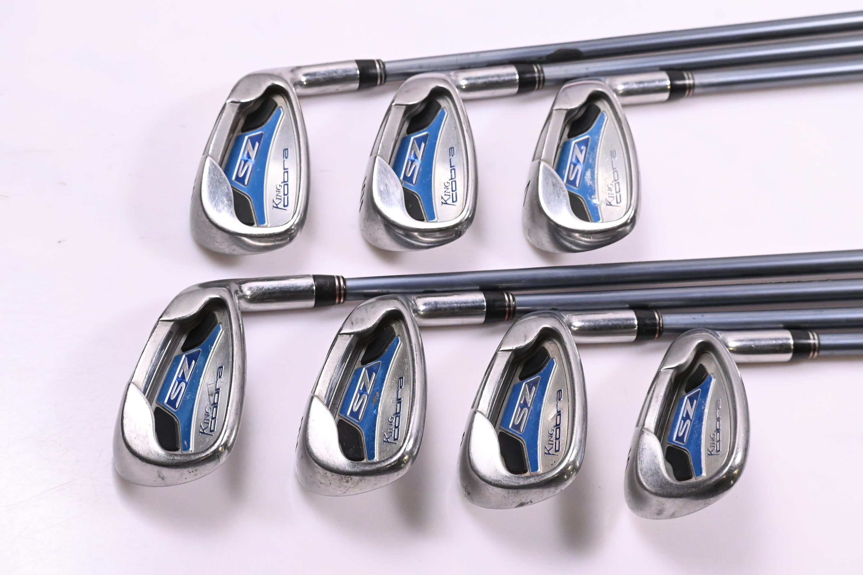 Ladies Cobra SZ Irons / 5-PW+SW / Ladies Flex Aldila DVS -HL 50 Shafts