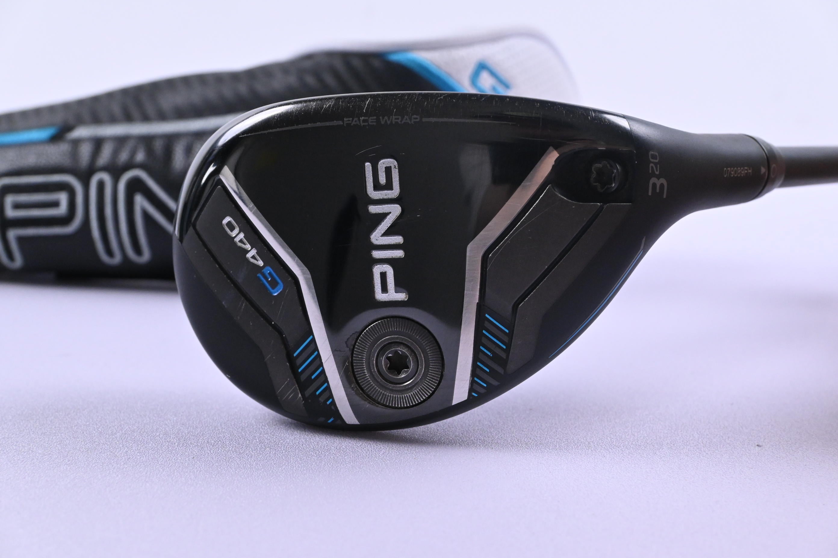 Ping G440 #3 Hybrid / 20 Degree / Stiff Flex Ping Alta CB Blue 70 Shaft