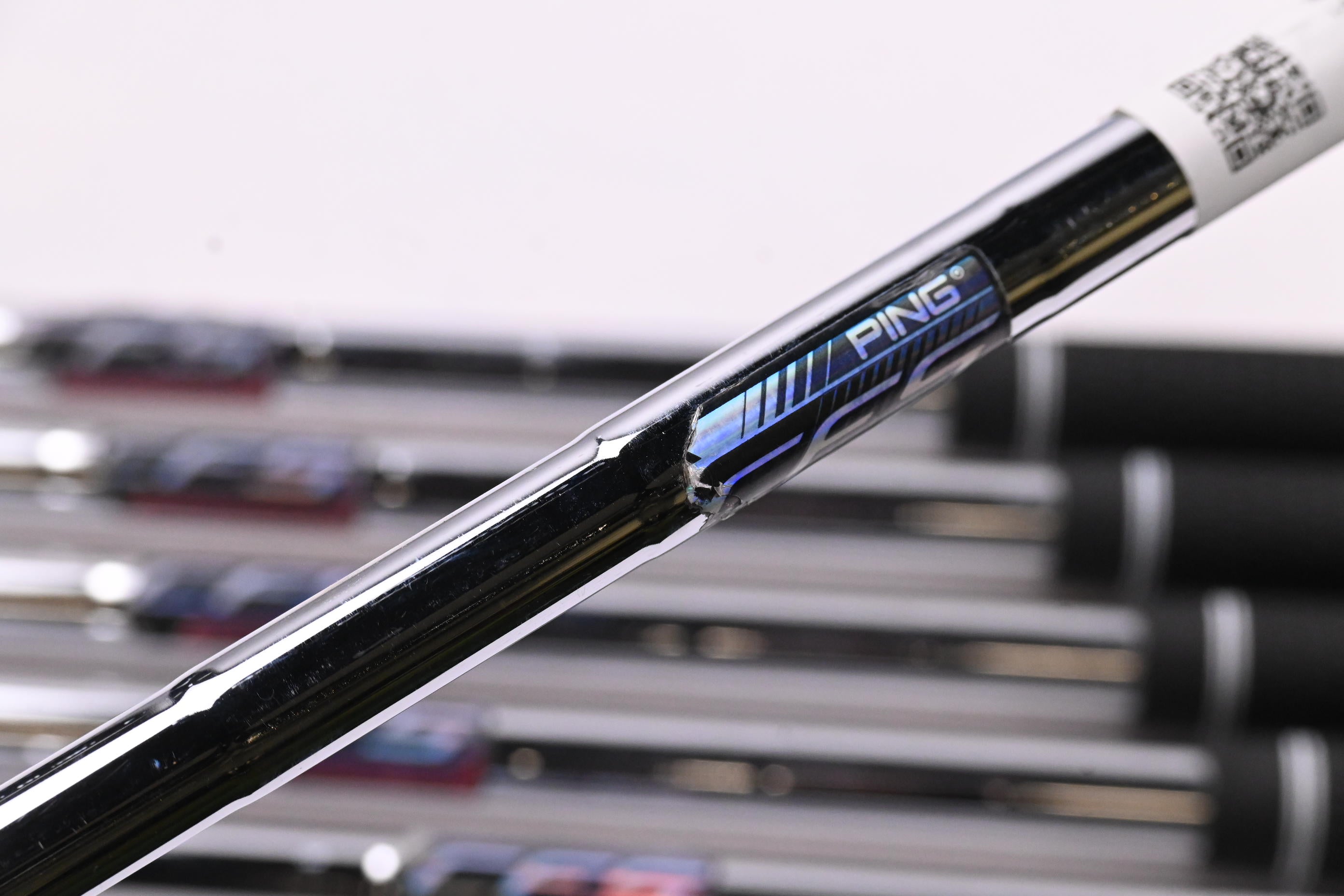 Ping i-Series E1 Irons / 5-PW / Green Dot / Regular Flex Ping CFS Distance Shafts