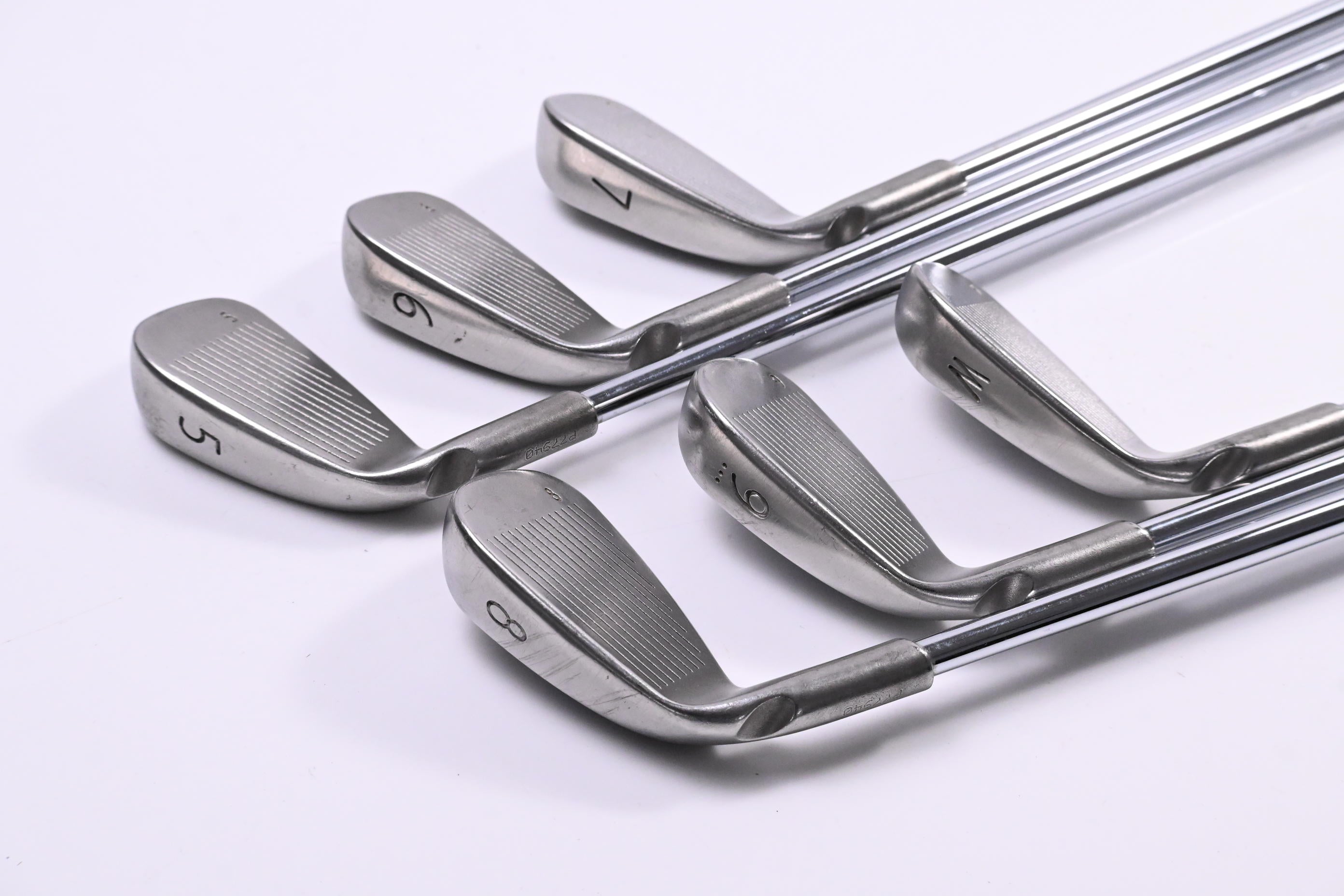 Ping i5 Irons / 5-PW / Green Dot / Stiff Flex Ping AWT Shafts
