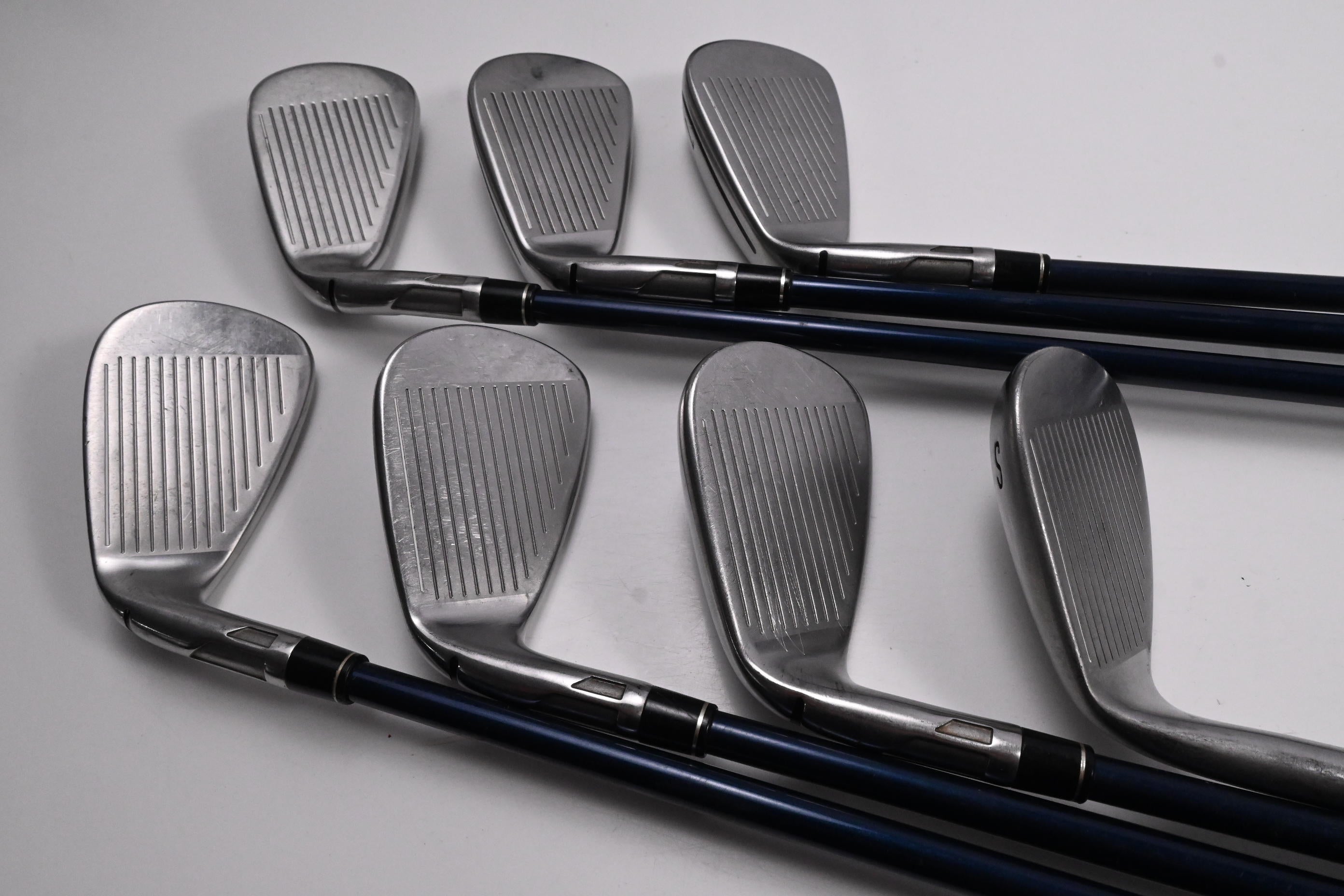 Taylormade SIM2 Max OS Irons / 5-PW+SW / Regular Flex Ventus Blue 6 Shaft
