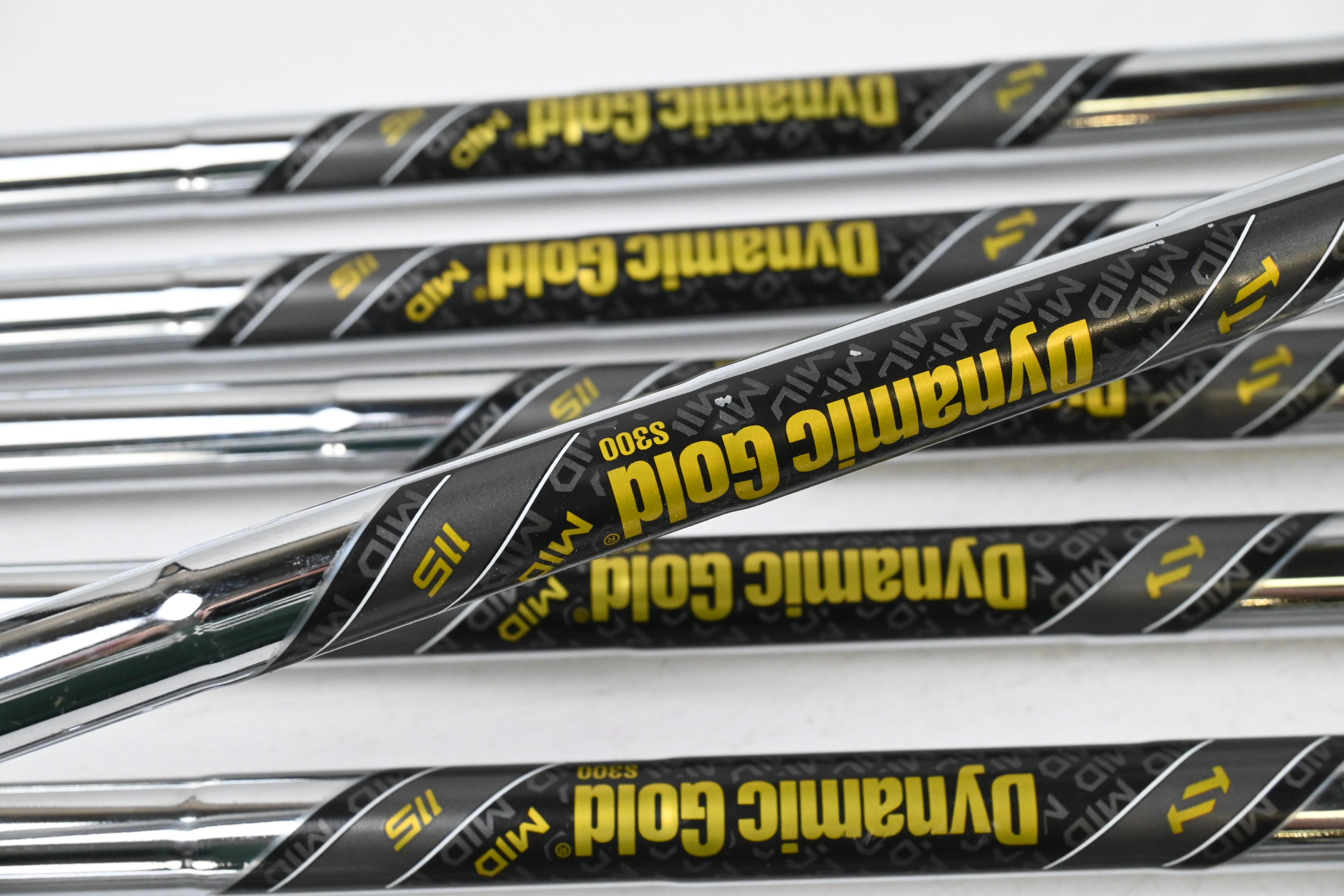 Ping i530 Irons / 4-PW / Orange Dot / Stiff Flex Dynamic Gold Mid 115 S300