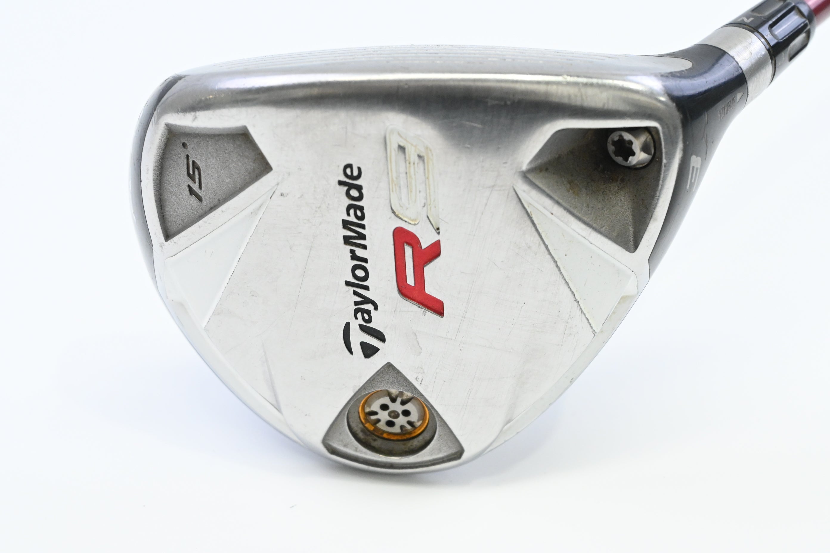 Taylormade R9 #3 Wood / 15 Degree / Regular Flex Fujikura Motore F1 85 Shaft