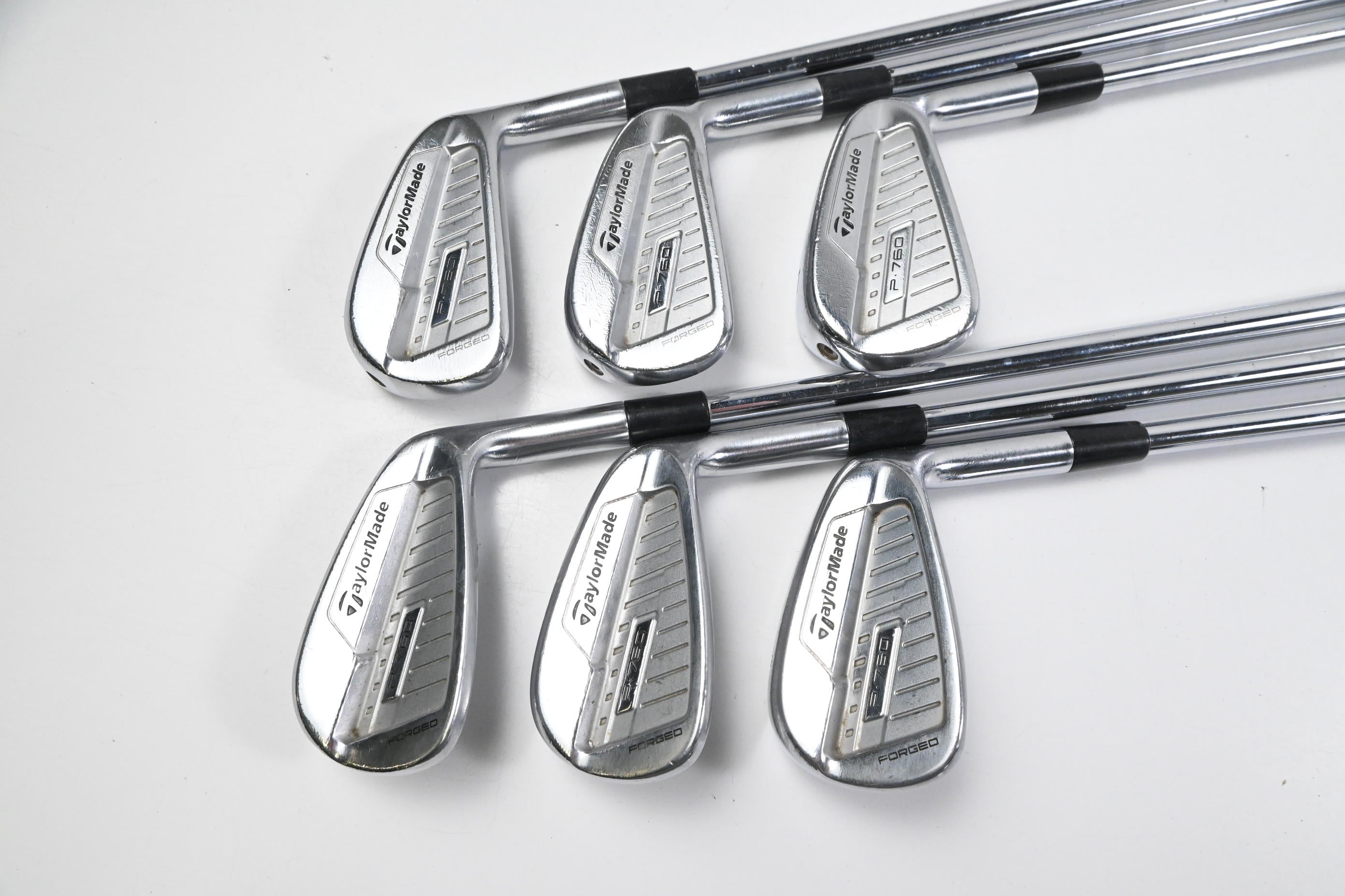 Taylormade P760 Irons / 5-PW / Stiff Flex Project X Precision Rifle Shafts