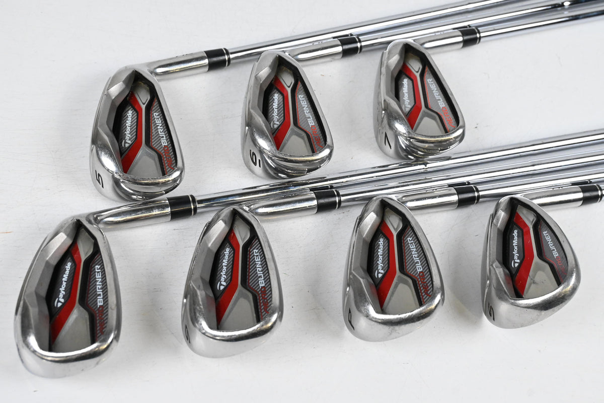 Taylormade Aeroburner Irons / 5-PW+SW / Regular Flex Aero Burner Shafts