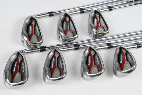 Taylormade Aeroburner Irons / 5-PW+SW / Regular Flex Aero Burner Shafts